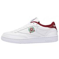 Reebok Club C 85 OG Crest - White Classic Burgundy Men Sneakers Footwear-White H05810 41 white