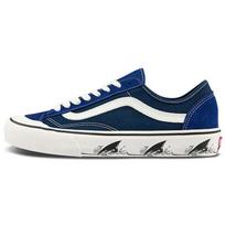 Vans Style 36 Decon SF Shark Fin - Salt Wash Unisex Sneakers Blue Navy-Peony Marshmallow VN0A5HYRA6F 36