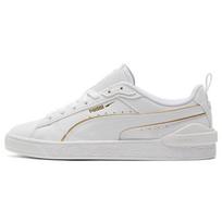 Puma Suede Bloc Liquid Metal - White Team Gold Unisex Sneakers 381190-01 36 white
