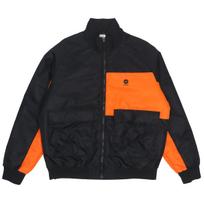 Adidas Neo Zip Stand Collar Color Block Sportswarm Cotton Jacket Winter Men Jacket Black HD4638 L
