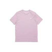 Nike Sportswear Club Embroidered Swoosh Crew Neck T-Shirt Men Tops Light-Purple AR4999-576 L