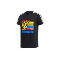 Adidas Neo Printed Graphic Round Neck Slim Fit T-shirt Men Tops Black GK1516 XL