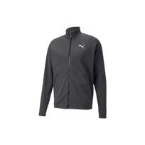 Puma Vienspalvė striukė su užtrauktuku užtraukiama apykakle Vyriški viršutiniai drabužiai, juodi 521519-01 S gray