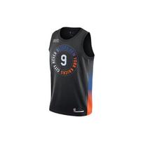 Nike Breathable Regular-Fit Basketball Vest Fan Edition - New York Knicks Barrett No. 9 Men Tops Black CN1749-013 L