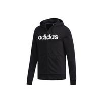 Adidas Neo Linear Zip Hoodie Jacket Men Outerwear Black EI4736 M