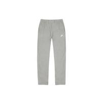 Nike Embroidered Logo Fleece-Lined Warm Joggers with Elastic Waist Men Bottoms Gray BV2707-063 XXXL white