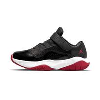 Jordan 11 CMFT Low Bred (PS) Kids Sneakers Black White-Gym-Red CZ0905-005 35 black