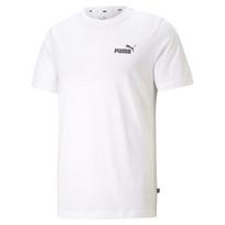 PUMA Essentials Small Logo Short Sleeve T-Shirt Men Tops White 586668-02 L white