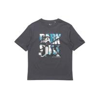 Li-Ning X Star Wars Co-Branded Round Neck Logo Print Short Sleeve T-Shirt Men Tops Black Pine-Grey AHSR335-4 M gray