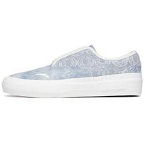 Anta Aohang All-Terrain Skateboard Low-Top Shoes Slip-On Version Women Sneakers Gray Blue 122228017-5 35.5 white