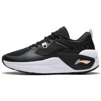 Li-Ning Reflective Trendy Shock Absorbing Non-Slip Wear-Resistant Waterproof Low-Top Casual Shoes Women sneakers Black Pink AGLR332-1 35⅔ white