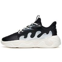 Anta Tide Worship 2.0 Lifestyle Series Non-Slip Shock Absorbing Breathable Supportive Low-Top Dad Shoes Women sneaker Black White 122138840-4 37.5