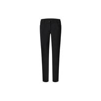 FILA Athletics Basic Solid Woven Sports Long Pants Women Bottoms Deep-Black A11W235806F-BK L black