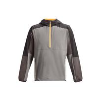 Under Armour Terrain Color Block Half Zip Hoodie Men hoodies Coal Jade 1373735-294 S