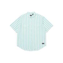 Levis Striped Collar Short Sleeve Shirt Men shirts Light-Blue A4329-0000 L