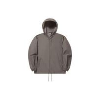 Li Ning Vital Series Embroidered Loose Hooded Sports Windbreaker Unisex Outerwear Mushroom-Brown AFDU259-2 XL