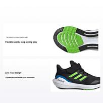 Adidas Ultrabounce Big Kid Black Lucid Lime Kids Sneakers Core-Black Footwear-White IG5396 28
