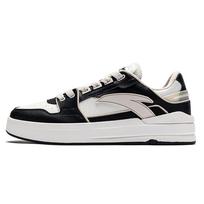 Anta Anti-Slip Shock Absorbing Low-Top Sneakers Men Sneakers Black White Gray 112518071R-1 42.5 white