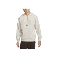 Nike Court Heritage Dri-Fit Embroidered Logo Outdoor Casual Sports Hooded Pullover Long Sleeve Sweatshirt Men sweatshirt FQ2094-104 M white