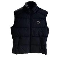 Puma Stand Collar Casual Versatile Quilted Vest Unisex Vests Black 538607-01 M