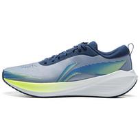Li Ning Tread Wind Comfortable Versatile Fabric Non-Slip Wear-Resistant Low-Top Casual Running Shoes Men sneaker Gray Blue AGLU321-3 43
