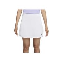 Nike Dri-FIT ADV Classic Breathable Moisture-Wicking Golf Solid Color Skirt Women Skirts White Black FD5599-100 L