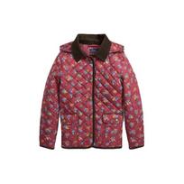Polo Ralph Lauren Cotton Jacket FW23 Floral Print Thick Cotton Coat Kids Jackets Red CWPOOTWG2820058-600 XL