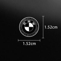 Naujo automobilio vairo emblemos lipdukai Automobilio durų rankenėlių etiketės lipdukai Bmw Performance M E46 E90 F20 E39 E91 E87 E60 E93 F10 E61 2pcs