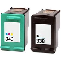 Cartridge types HP 338/343 XL INK OF FRANCE
