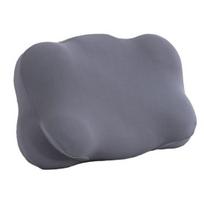 Ergonomic Sleeping Pillow Memory Foam Cloud Contour Pillow Dual Height Neck Support Pillow with Arm Tunnel for Side Back Stomach Sleepers tamsiai pilka spalva
