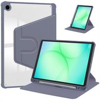 360 Rotating Acrylic Hard Case for Samsung Galaxy Tab A11 SM-X130 X135 8.7 Inch A11 Plus SM-X230 X235 11with Pencil Holder Tab A11 Plus 11 inch