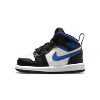 Air Jordan 1 Mid TD Game Royal Baby Sneakers Black White Racer-Blue 640735-140 26 gray