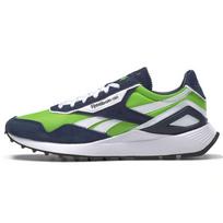 Reebok Classic Leather Legacy AZ Semi Solar Green Vector Navy Unisex Sneakers Footwear-White GX7569 42