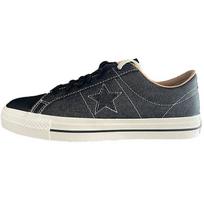 Converse One Star Pro Low Denim - Black Unisex Sneakers Egret A04148C 36