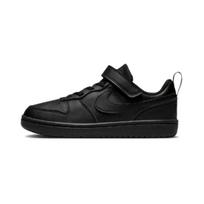 Nike Court Borough Low Recraft PS Triple Black Kids Sneakers DV5457-002 28