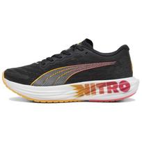 Puma  Deviate Nitro 2 Black Sun Stream Women Sneakers Sunset-Glow 309698-01 35.5 black