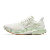 Anta Mach 4.0 Nitrogen Technology Speed Training Cushioning Durable Rebound Low-Top Running Shoes Women sneaker White Green 122415583-6 37.5