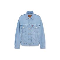 Levis Type 3 Solid Color Spliced Comfortable Long Sleeve Denim Jacket Women jackets Light-Blue A1743-0043 M