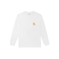 Vans Gradientinis Raidžių Spaudinys Sportiniai Ilgomis Rankovėmis Marškinėliai Vyriški Viršutiniai Drabužiai Balti VN0A5E5KWHT XL white