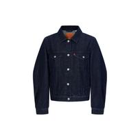 Levis FW23 Solid Color Long Sleeve Button Down Jacket Women jackets Blue A6816-0001 XS