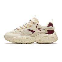 Anta Star Comfortable Shock Absorbing Wear Resistant Low Top Casual Shoes Women Casual Shoes White Red 922428837-6 37.5 beige