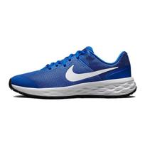 Nike Revolution 6 GS Game Royal Kids Sneakers Blue Black White DD1096-411 40 blue