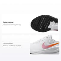 Nike Revolution 7 Balti Hyper Crimson Moteriški sportbačiai Beyond-Pink Black FB2208-104 40.5 white