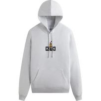 Kith For Mickey & Friends Cyber Monday Pluto Classic Logo Hoodie Light Heather Grey Men Tops KHM031777-002 XS