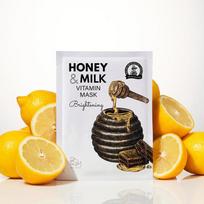 BOM Honey and Milk Vitamin Mask 25g×10 sheets 20gX10EA