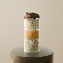 Dog Container - Airtight 3-Layer Pet Food Storage Jar, Leak-Proof & -Resistant Design one size kava