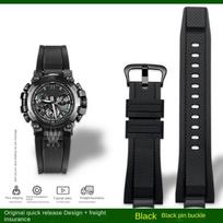 For Casio G-SHOCK MTG-B3000 Silicone watchbands MTG B3000 resin Rubber watch strap Modified Stainless steel Adapters Connector For MTG-B3000