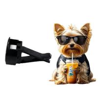 Vent Air Fresheners For Vehicles 2D Flat Acrylic Diffuser Decorative Dog Perfume Diffuser For Daily Commute Road Trip Night
