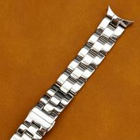 15mm T-Wave T112 T112210A Watchband Watch Parts strip Solid Stainless steel bracelet Folding Buckle strap For Tissot T112210A sidabras