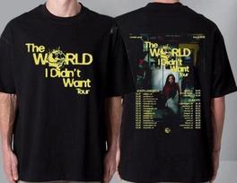 Natalie Jane The World I Didn't Want Tour 2026 North T-ShiT-Shirt shirt S black